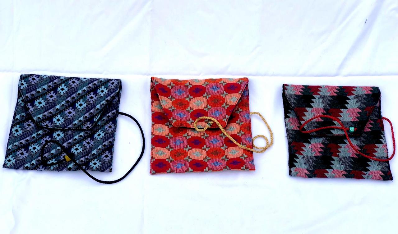 PREORDER: Velvet - Lined Dhaka Pen Sleeves