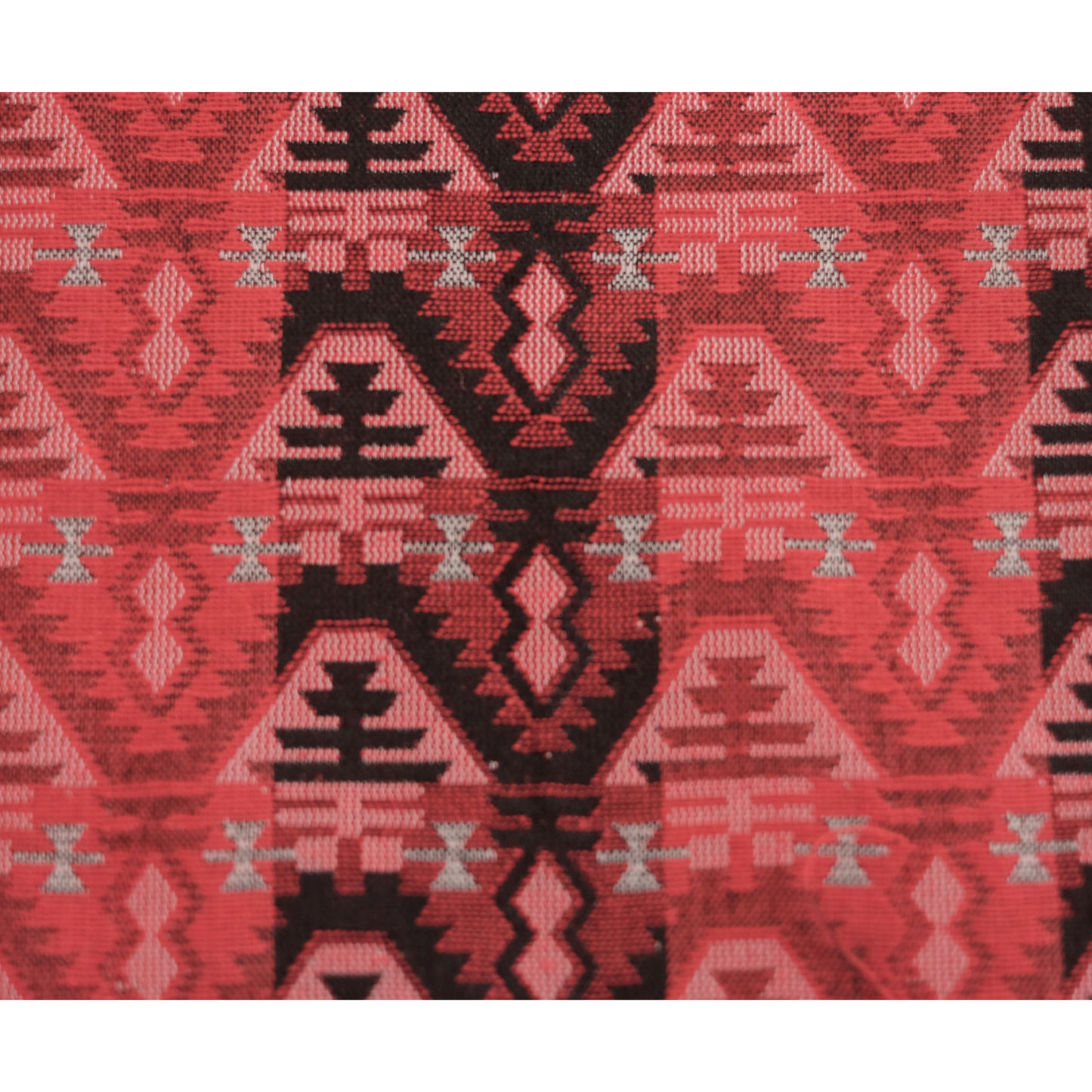 Set of 3 Zippered Dhaka Fabric Bags