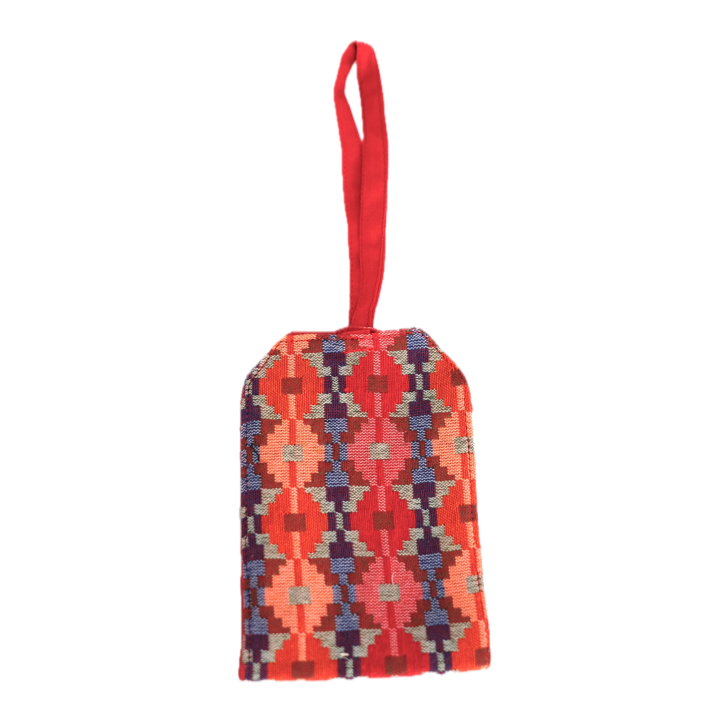 Unique Nepali Dhaka Fabric Luggage Tags