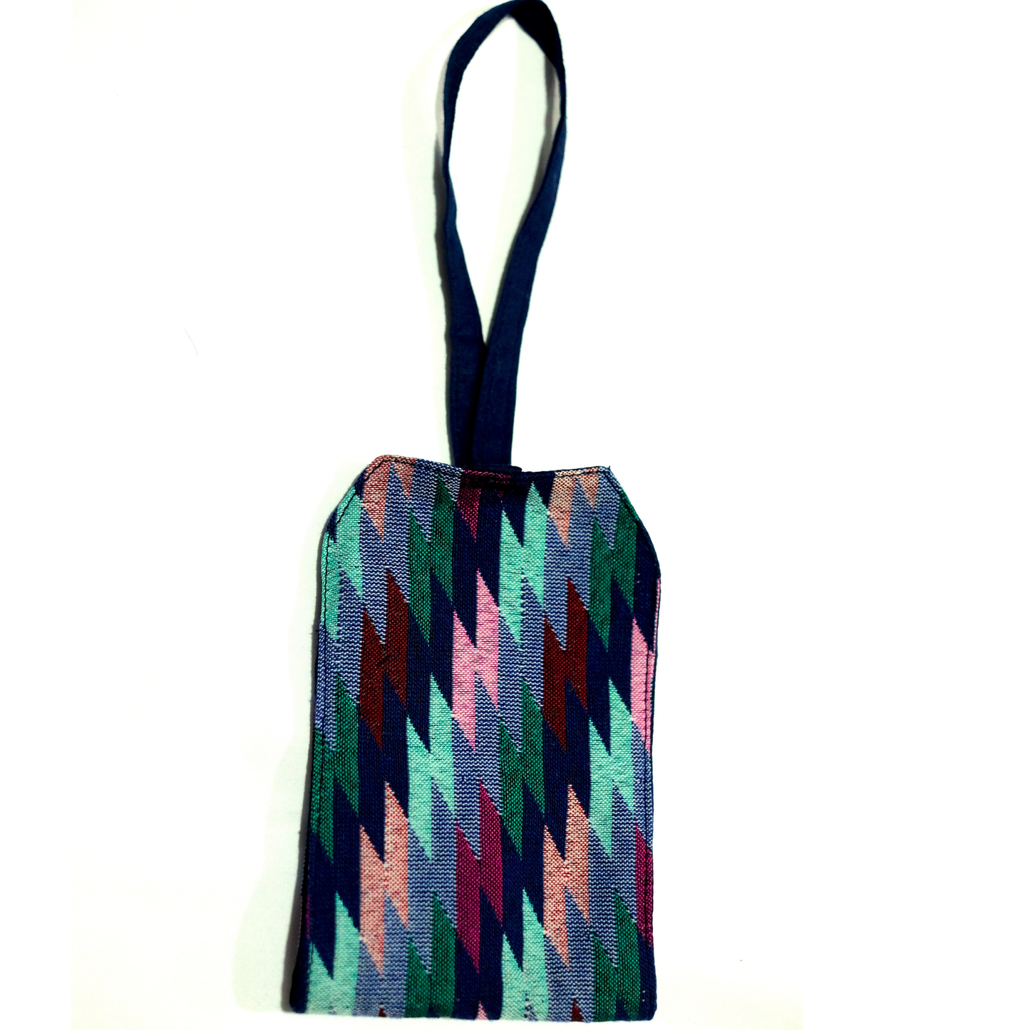 Unique Nepali Dhaka Fabric Luggage Tags