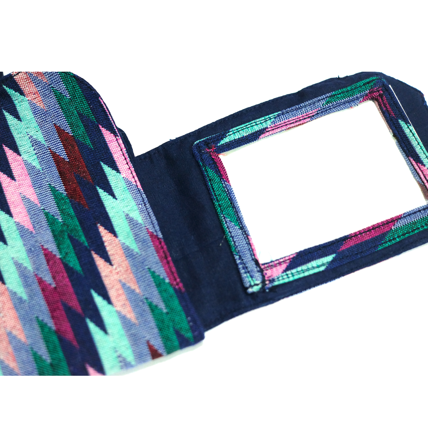 Unique Nepali Dhaka Fabric Luggage Tags